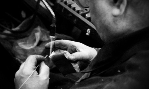 Handmade_Pewter_Flask_Making